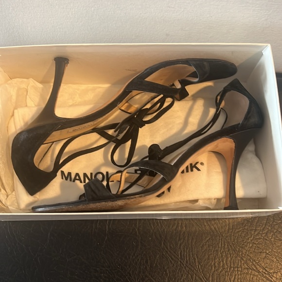 Manolo Blahnik black sandals size 39 - Picture 7 of 7